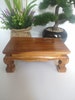 Buddha altar # Lord Buddha altar shelf Mini Table Buddha Statue Stand Worship Pedestal Thai Wood. 