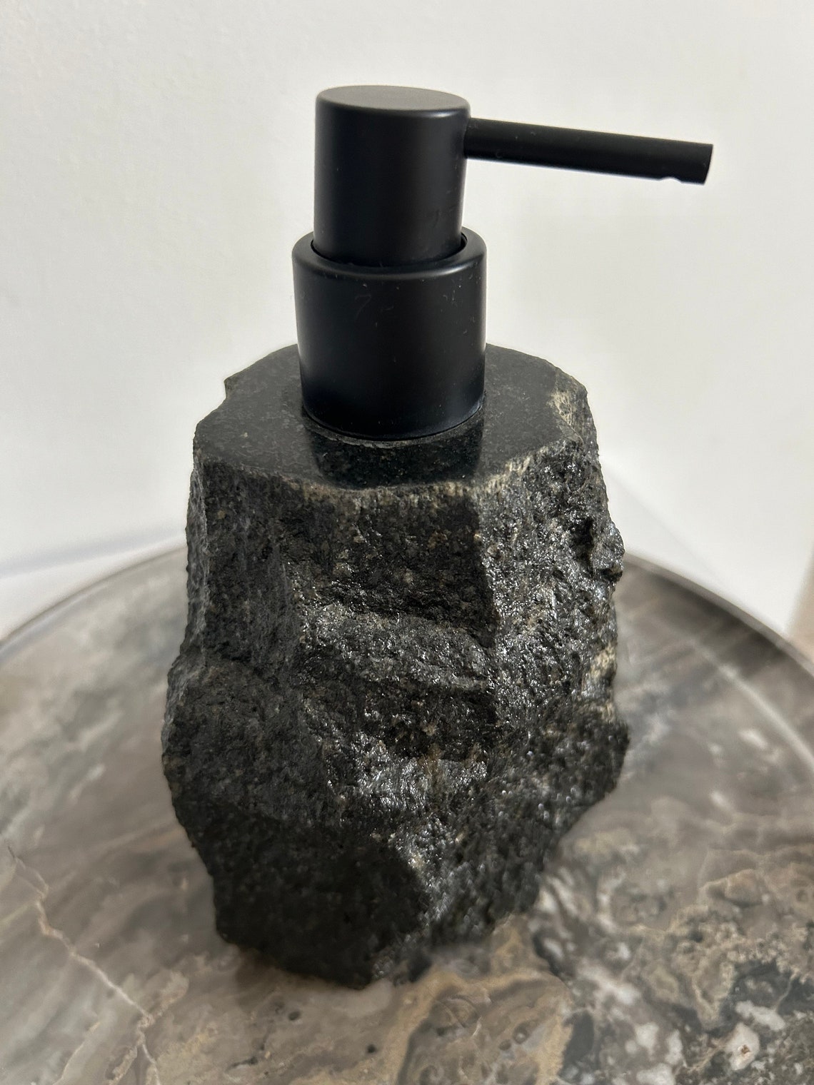 Hand Soap Dispenser Marble, Bathroom Accessories, Hand Lotion Stone Bottle, Minimalist Décor - Etsy
