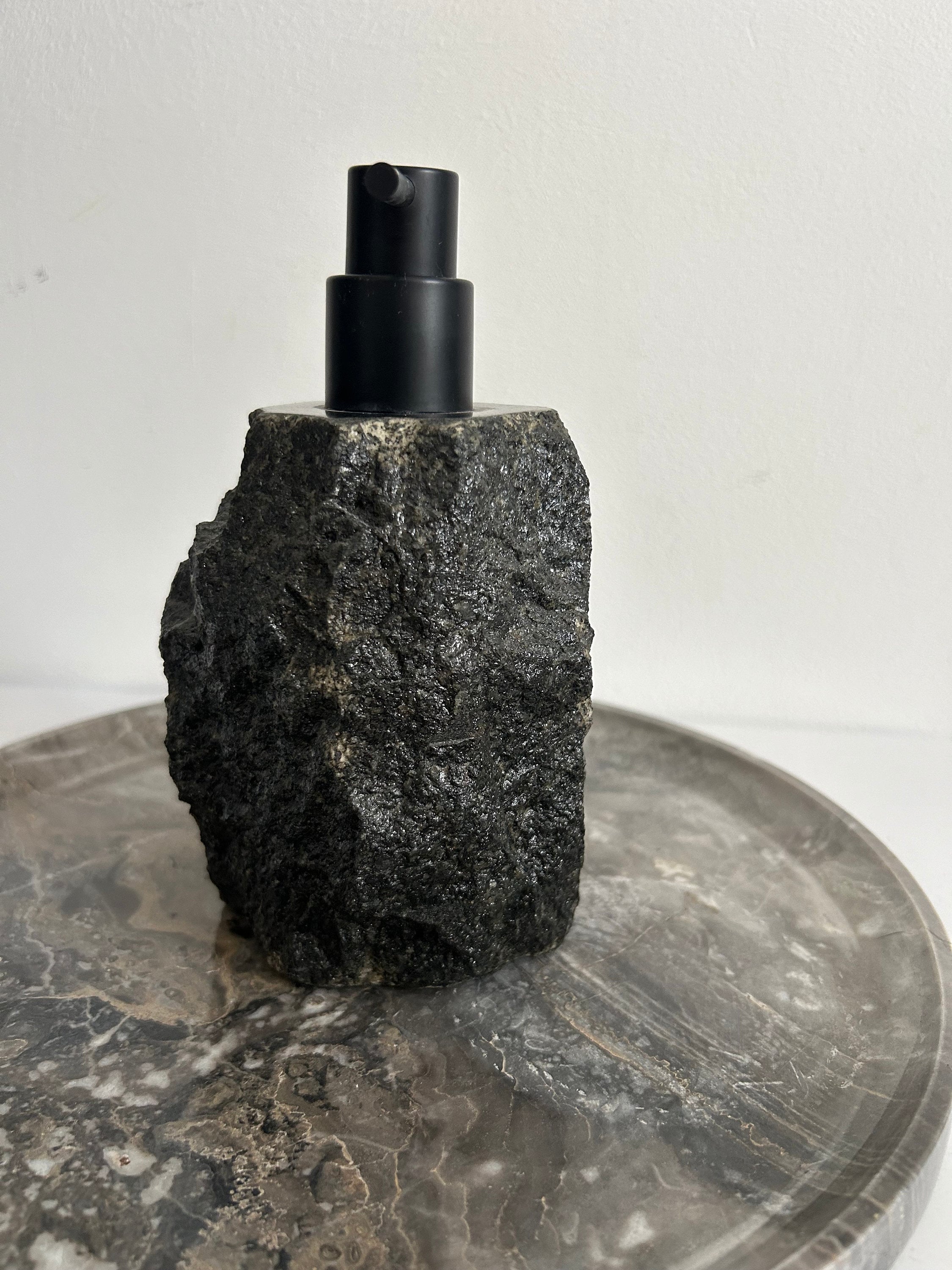 Hand Soap Dispenser Marble, Bathroom Accessories, Hand Lotion Stone Bottle, Minimalist Décor - Etsy