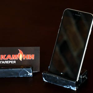 Marble Phone Stand Phone Holder PhoneHolder for Desk Iphone Stand Smart PhoneStand Smartphone Stand Iphone HolderGift Men