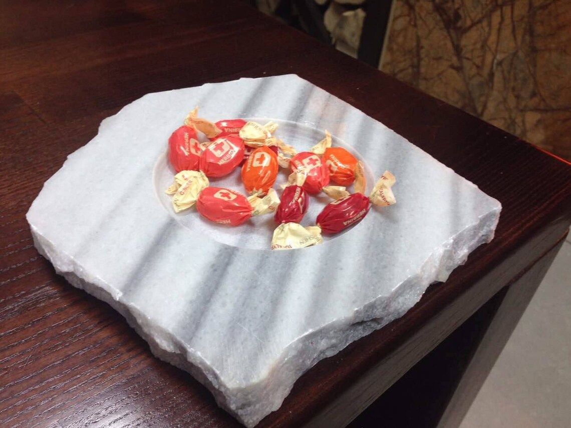 Marble Candy Dish Candy Bowl Stonecandy Bowl Vintage Candy Etsy