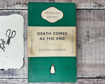 Vintage 1953 Penguin Book: Agatha Christie's 'Death Comes as the End' First Edition