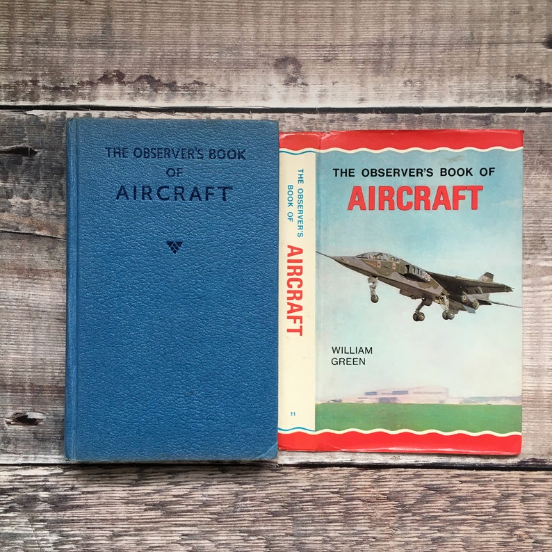 The Observer's Book of Aircraft by William Green | Etsy UK