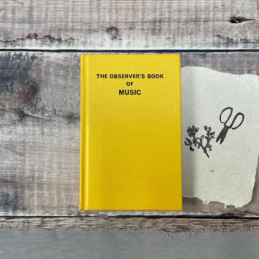 【完売】  Vintage Observer's Book of Music | 1979 Edition 洋書