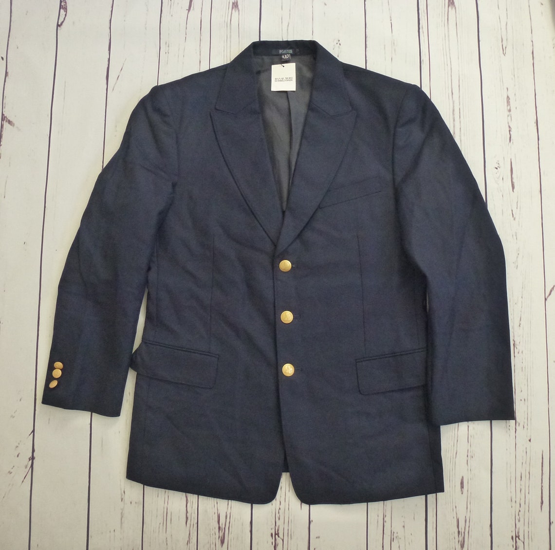 Japanese school boy unused navy blue school uniform jacket Etsy