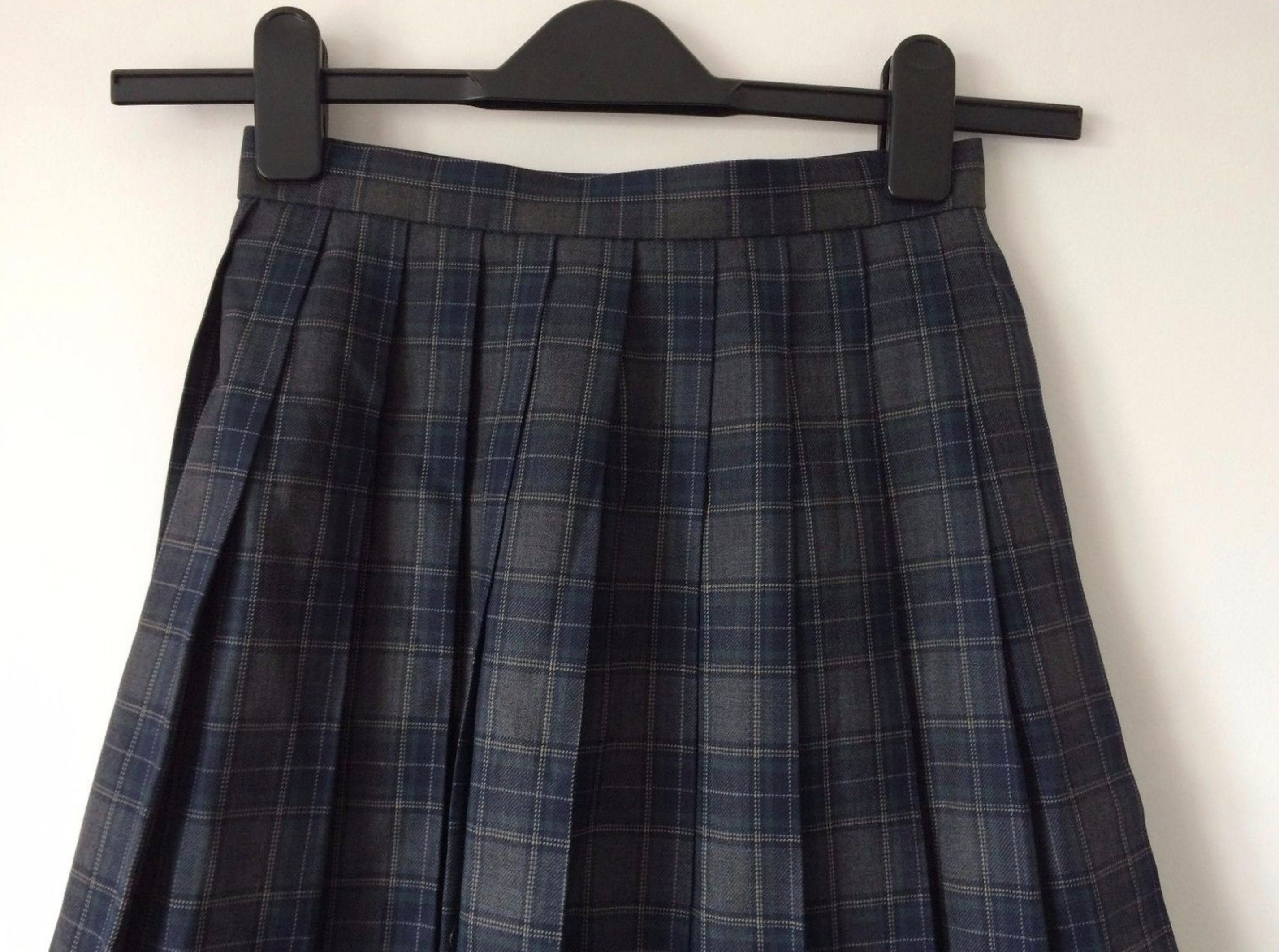 Japanese School Girl Uniform Authentic Skirt Wool & - Etsy UK