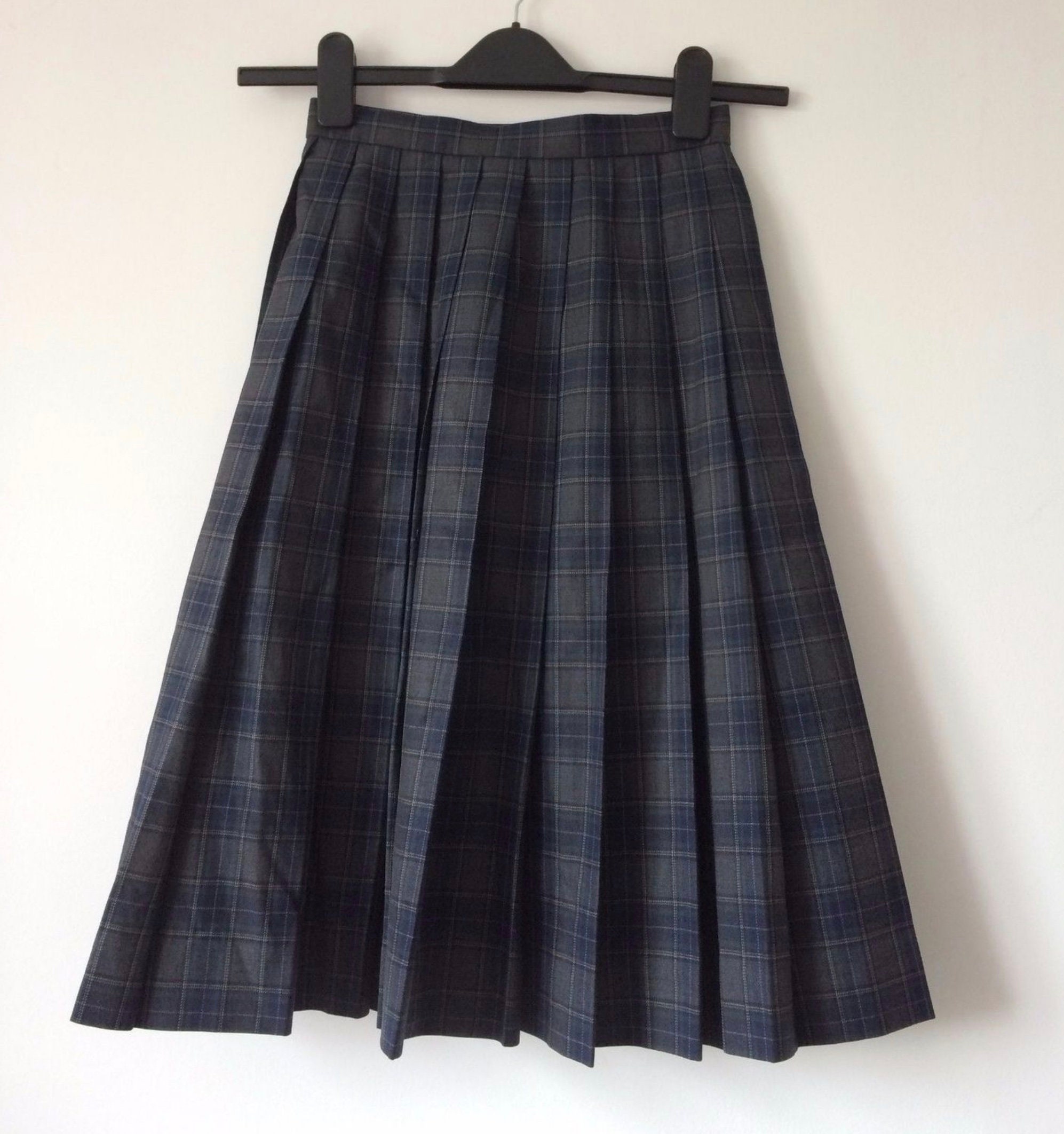 Japanese School Girl Uniform Authentic Skirt Wool & - Etsy UK