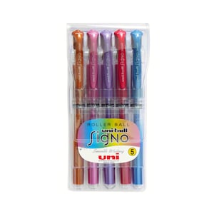 Gel Pens Set, 48 Pieces, Gel Pens Coloring, Metallic Gel Pens