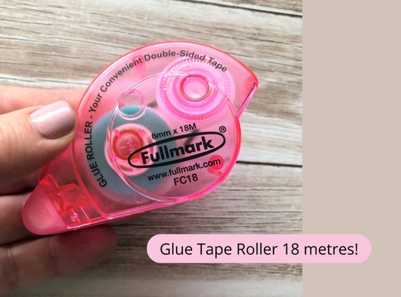 Glue Tape Roller, Double Sided Glue Tape, Clear Glue Tape for Art