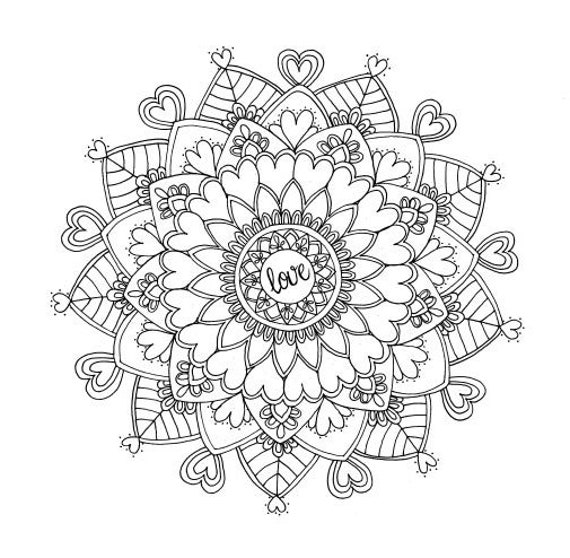 Flower and Mandala Creative Coloring Book - School Datebooks