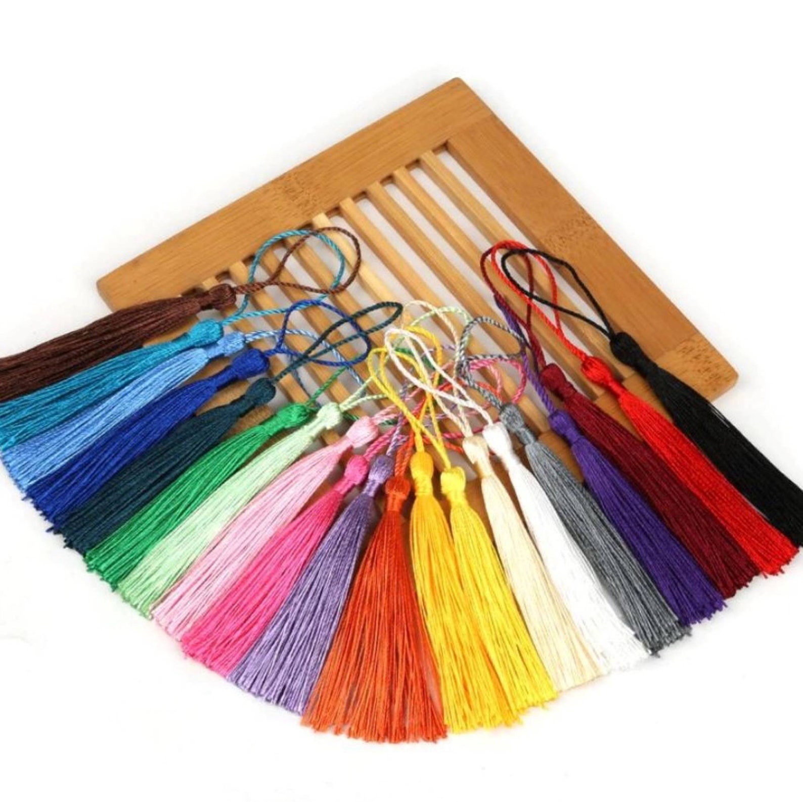 Tassels Bookmark Tassels Colourful Tassels Packet of 10 Etsy Australia