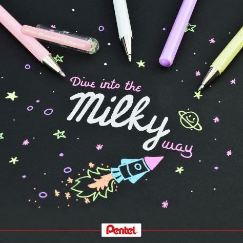 Pentel Arts® Milky Pop™ Pastel Gel Pens, 2 pk - City Market