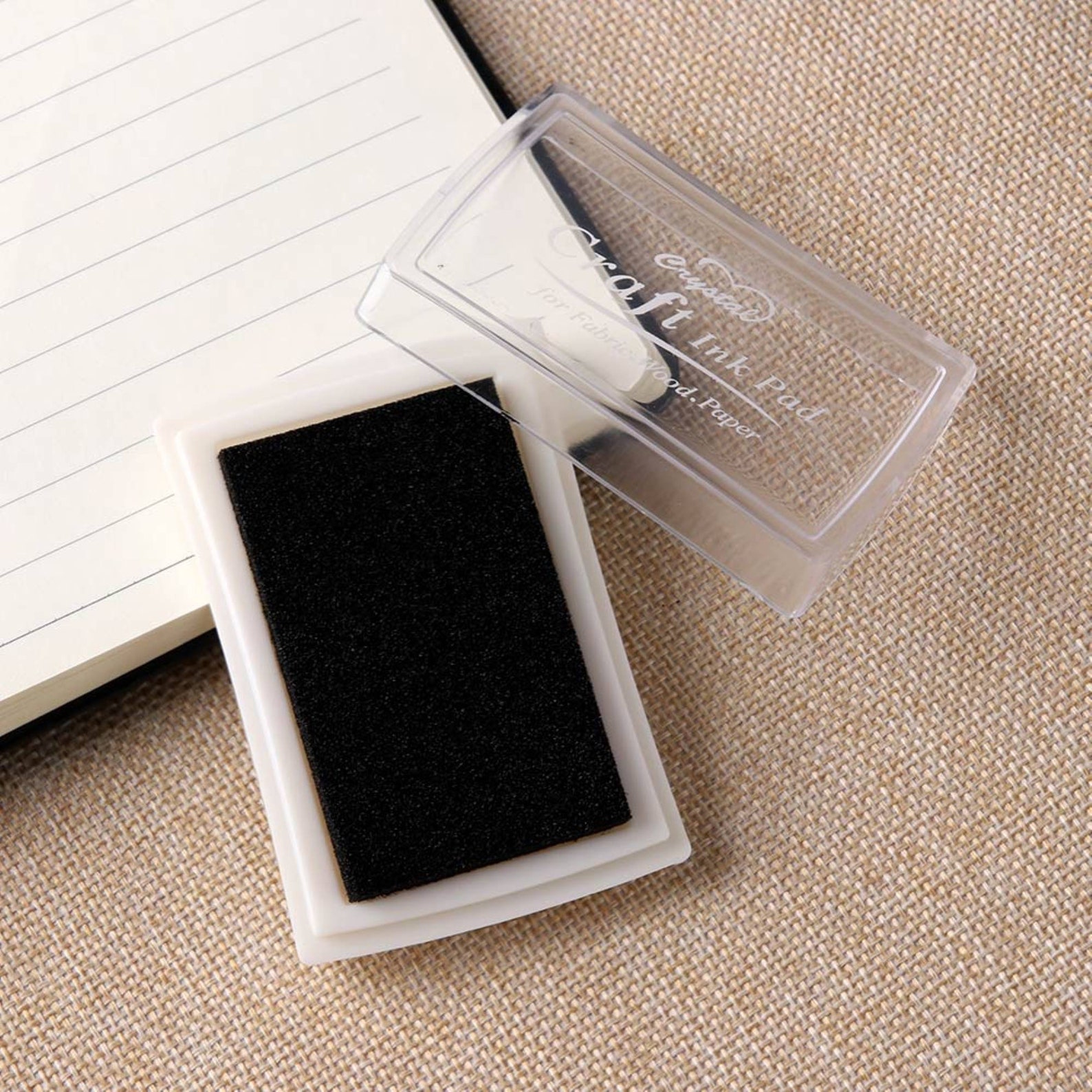 Black Ink Stamp Pad Black Ink Pad Ink Pad for Art and Etsy