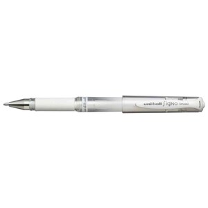UNI-BALL SIGNO Impact White Gel Pen Pigment Ink 1.0mm 