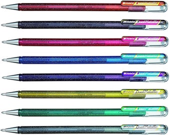 Metallic Gel Pen Set, Gel Pens, Metallic Pens, Journal Pen Set