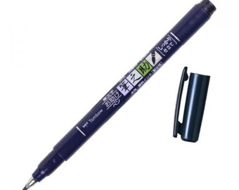 Tombow Fudenosuke Hard Tip Calligraphy Pen, Beginners Calligraphy Pen, Learn Modern Calligraphy, Small Brush Tip Pen, Modern Calligraphy