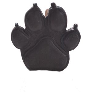 Möbelknopp, lådhandtag, tass, hundtass, katttass, järn