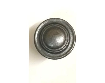 Furniture knob cast iron knob round vintage knob handle