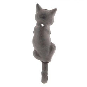 Väggkrok KATT-krok Kappkrok Gjutjärn Enkelkrok Kattsvans