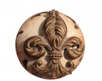 Knob LILIE antique furniture knob vintage