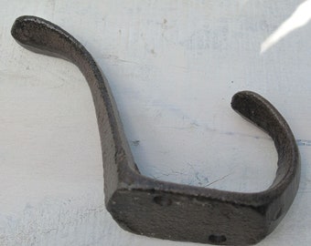 Rustic Hook Wall Hook Cast Iron Rust Optics Double Hook 11*3*6 cm