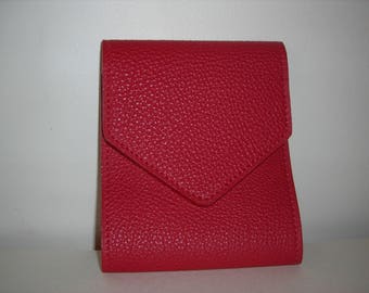 Red Buffalo leather checkbook