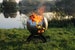 Fire Globe 'Globe' Fire Bowl Fire Basket Fire Pit Blazeball Fixture Garden Patio Design Sculpture Wedding Event Decoration