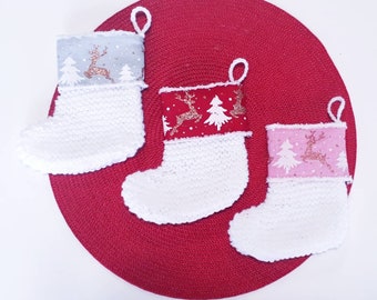 Chaussettes De Bebe En Tricot Etsy