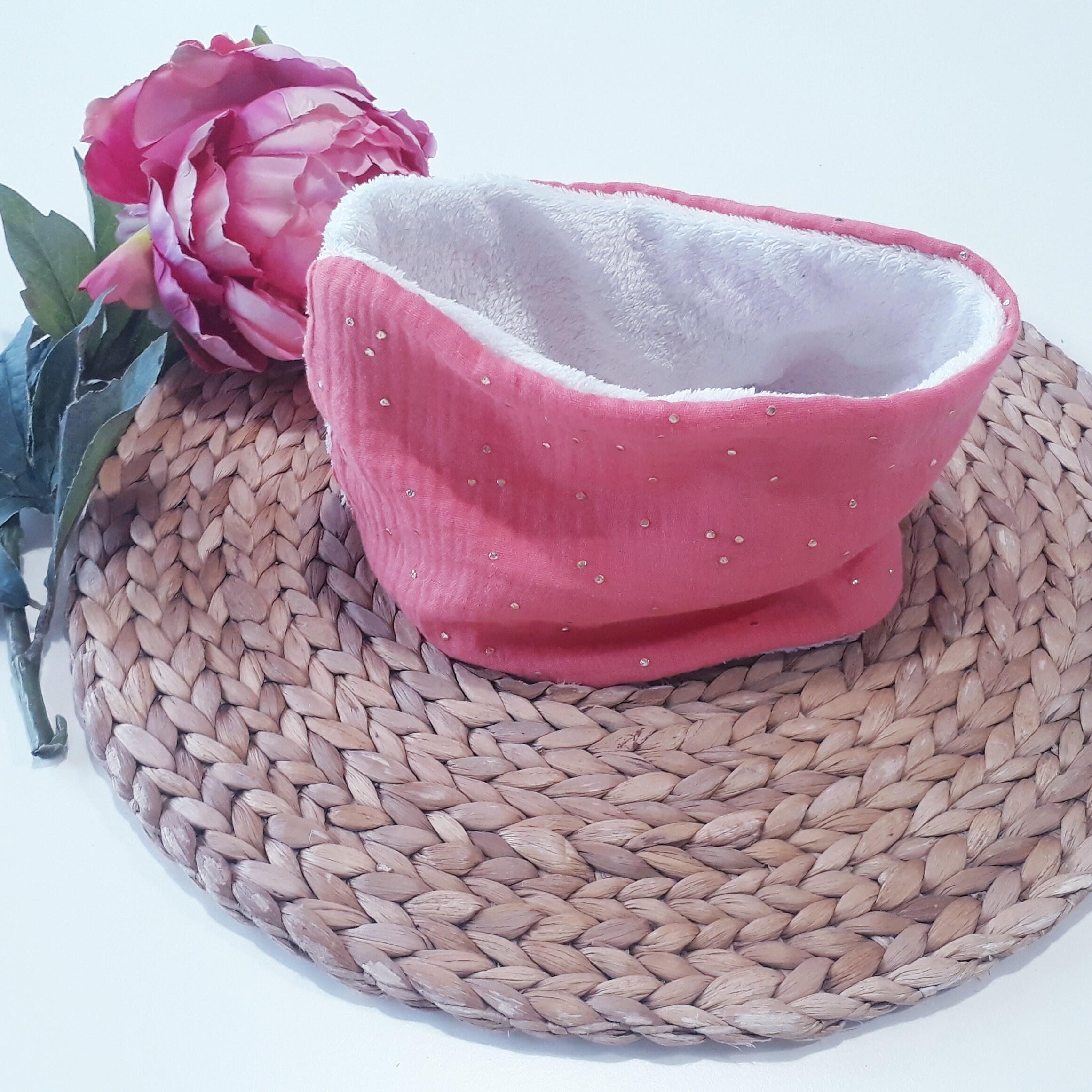 Ziggy Bolt Snood Pink, Baby/Kids/Adult neck Warmer