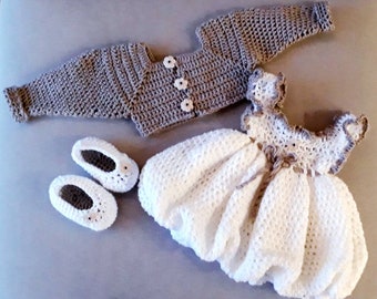 Robe Bebe Tricot Etsy France