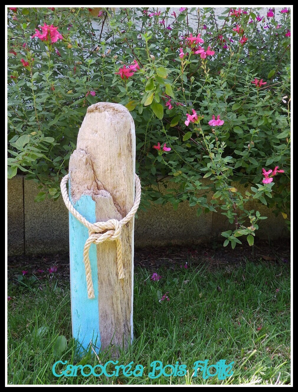Décoration Mer, Bouée Décorative, Bouée de Homard, Pêche en Bois, Driftwood Buoy, Wooden Buoys, Bois