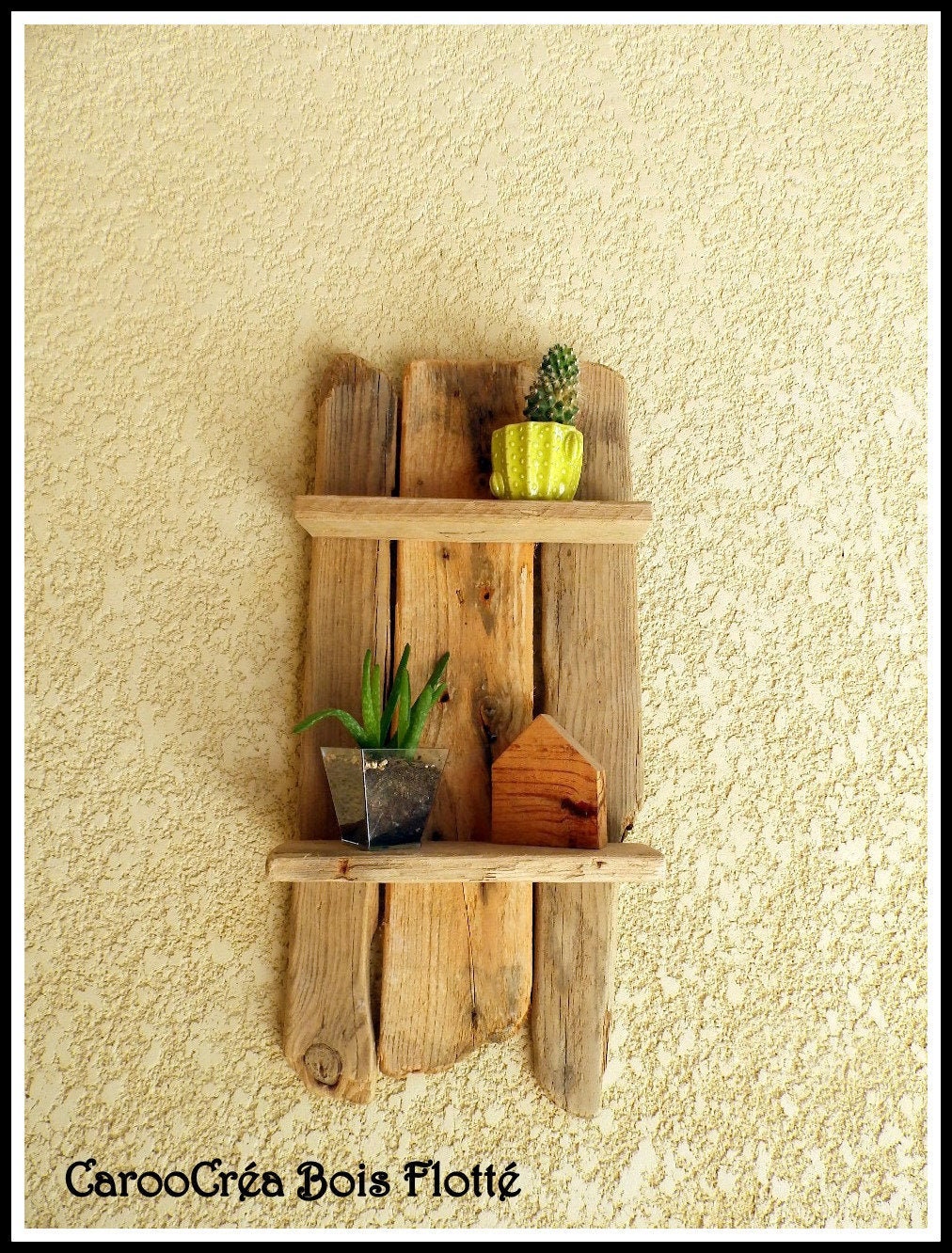 Étagère Bois Flotté, Driftwood Shelf, Étagère Murale Décorative