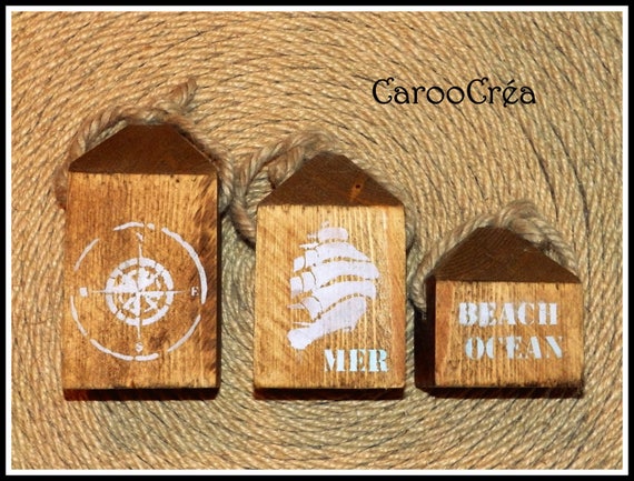 Holzerne Hummer Boje Marine Dekoration Nautische Dekoration Etsy