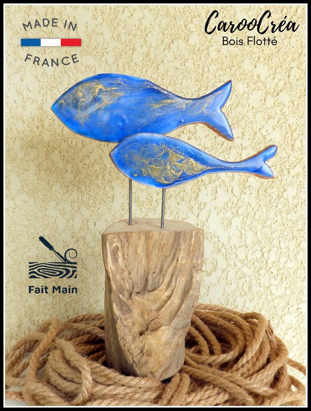 fountain Madam Go mad décoration murale en bois flotté Plain Low Explicitly