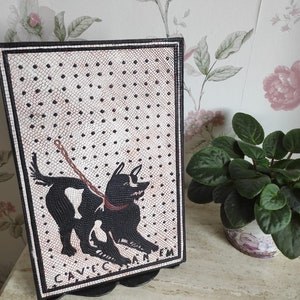 Mosaico romano - Riproduzione archeologica - Catene di Cane - Mosaico del cane - Antica Roma - Pompei - Ercolano - Archeologia