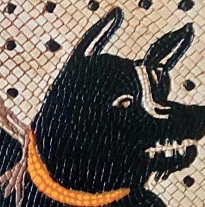 Roman Mosaic Replica – Cave Canem (beware of the Dog) – Pompeii