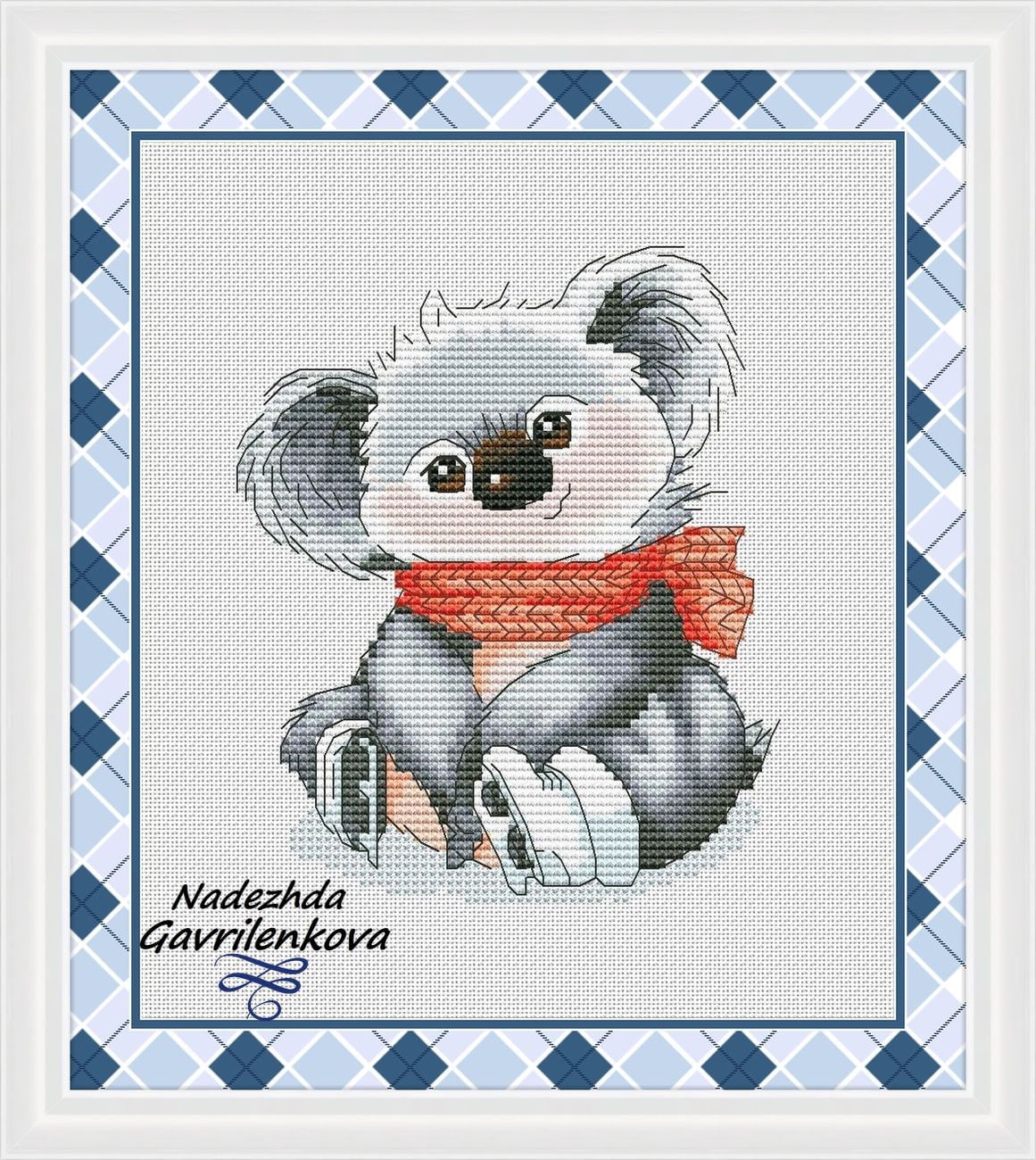 Koala. Cross Stitch Pattern. Digital. PDF and CSSaga. | Etsy