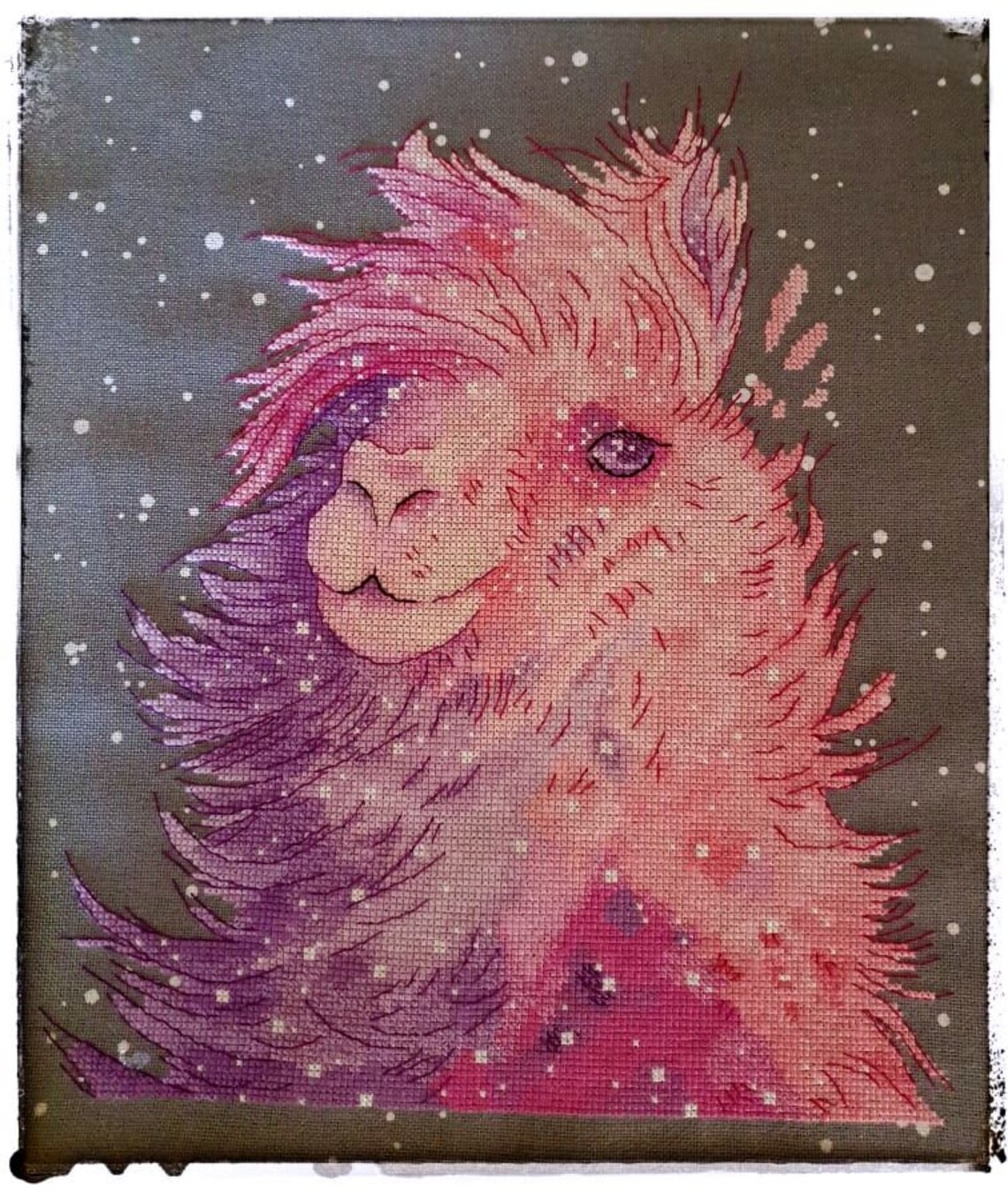 Glamorous Llama. Cross Stitch Pattern. Digital. PDF and | Etsy