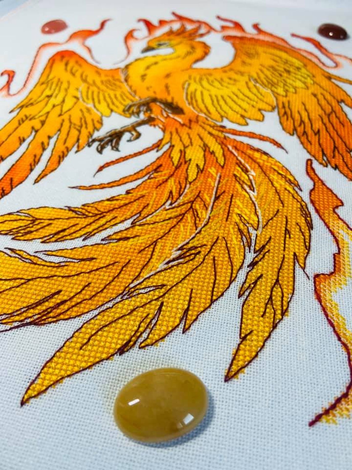 Phoenix. Cross Stitch Pattern. Digital. PDF and CSSaga. Etsy