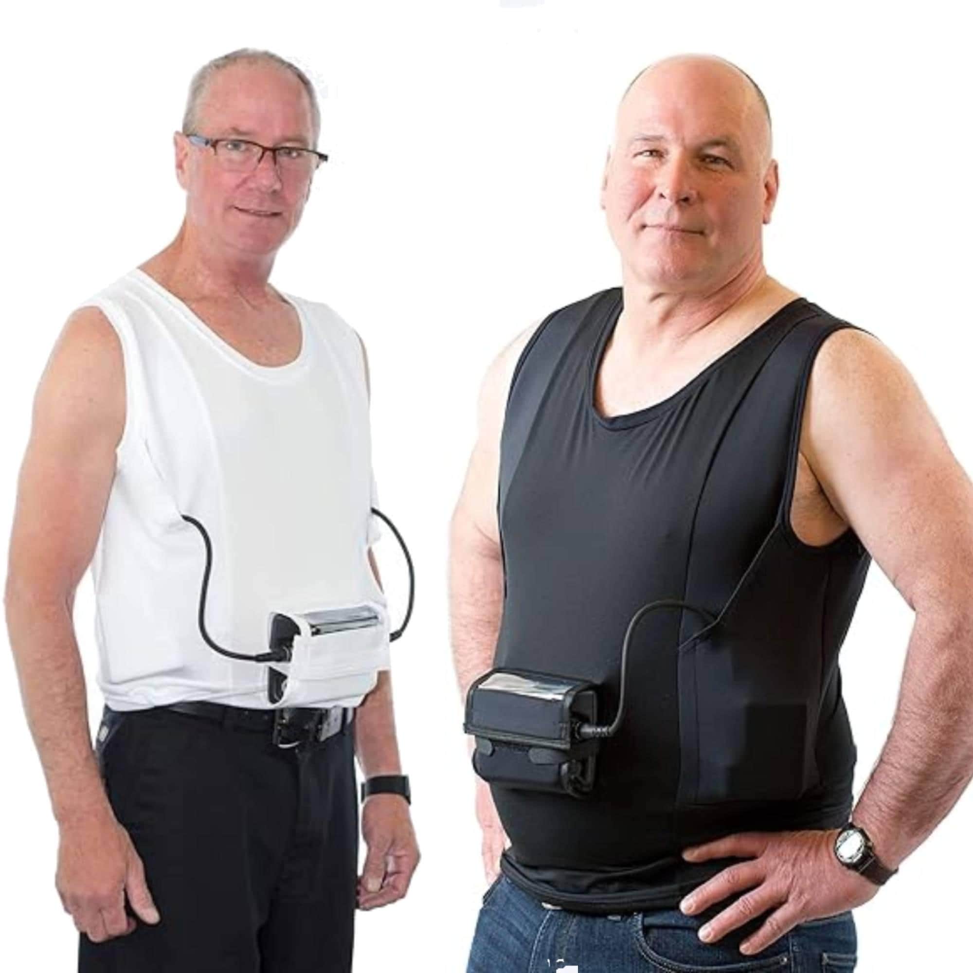 LVAD Tank Top for Heartmate 2 & 3 – Spandex Mesh Medical Shirt