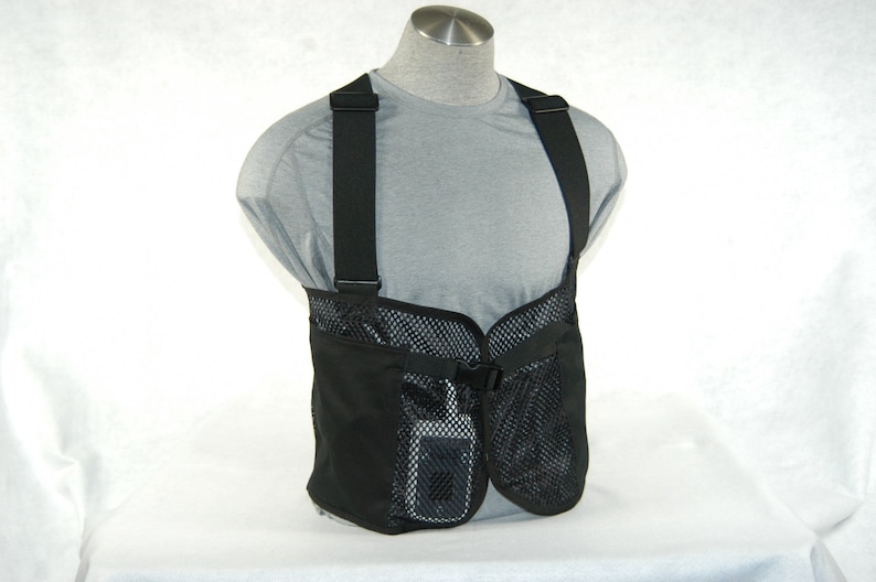 Mesh LVAD Vest Black image 6