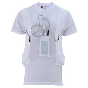LVAD Shirt: HeartMate 2 & 3, Medical heartmate T-Shirt with Battery Pockets