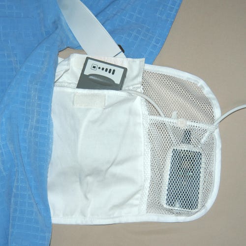 Mesh shops Lvad Vest - White
