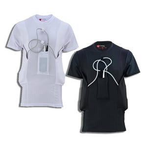LVAD Shirt für Heartmate II und III – Lavad Kleidung mit Controller und Batterie Taschen | weiches Netz T-Shirt für Männer