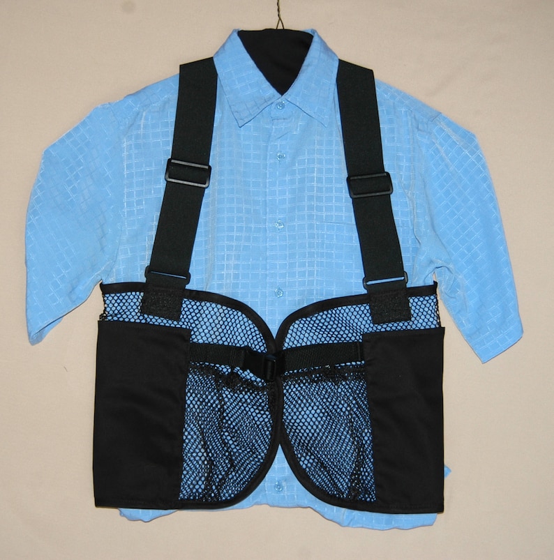 Mesh LVAD Vest Black image 2