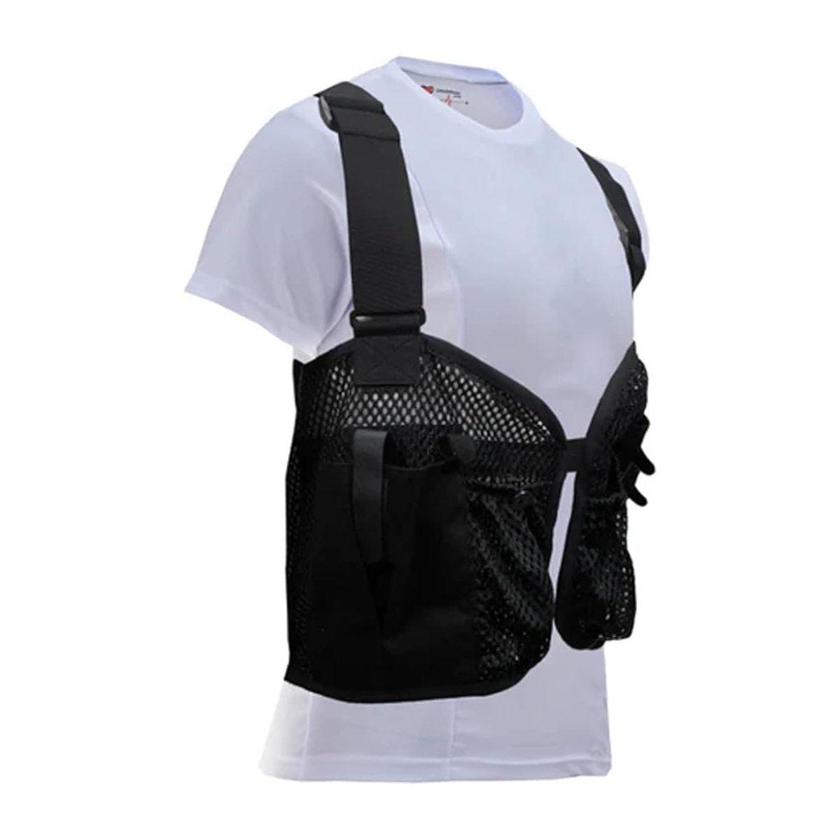 LVAD Vest for HeartMate 3 & 2 – Breathable LVAD Clothing with Secure Cotton Pockets – Adjustable Mesh LVAD Gear for HeartMate Devices