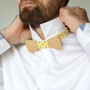 Wooden Bow Tie Adult Size image 4