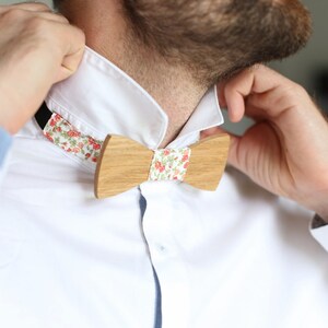 Wooden Bow Tie Adult Size image 7
