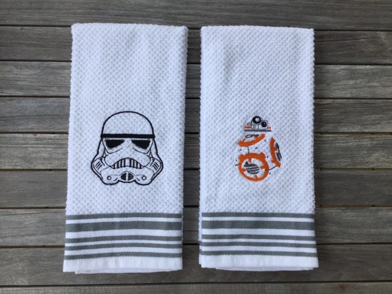 Customized Star Wars Embroidered Kitchen/bar Towel 