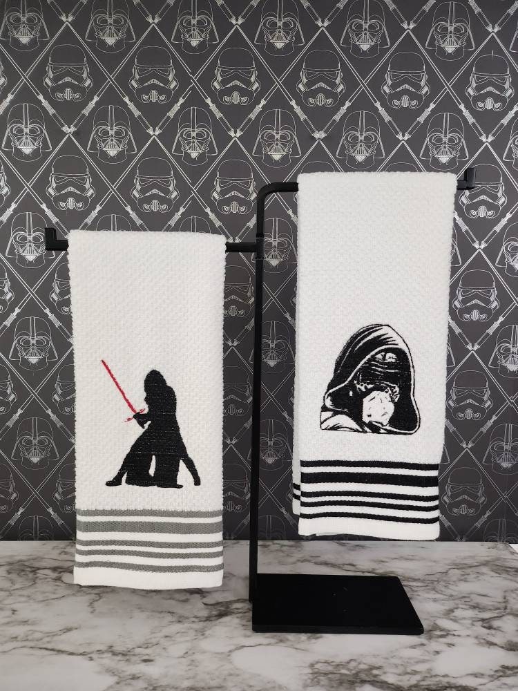 Star Wars AT Walker Sketch Kitchen Towels Hand Towels 2 piece set